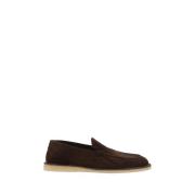 Semskede Loafers med Flat Non-Slip Sole