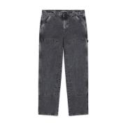 Dobbel Kne Denim Jeans