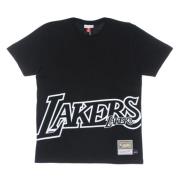 NBA Big Face Tee Lakers Svart