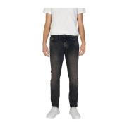 Slim Bomull Jeans med Elastan