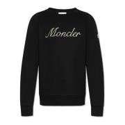 Sweatshirt med logo