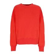 Lett Crewneck Sweatshirt Infuse Burnt Rød