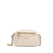 Beige Skulderveske Elegant Stil