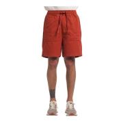 Bermuda shorts med snøring i livet