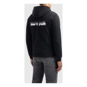 Dimensional Script Hoodie Svart Herre