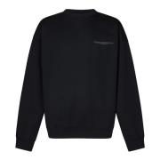 Svart Sweatshirt for Stilig Komfort