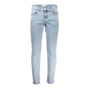 Blå Slim Taper Jeans