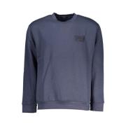 Elegant Brodert Sweatshirt med Rund Hals