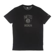 Brooklyn Nets Reflekterende Print Tee Svart