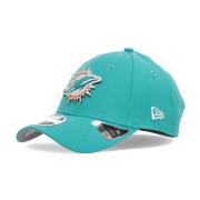 Miami Dolphins NFL Draft Curvy Visor Hat