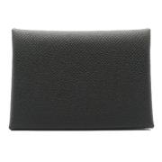 Pre-owned Leather wallets