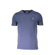 Bl Cotton V-hals Logo T-skjorte