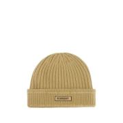 Ull Beanie i Beige