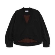 Nero E Marrone Sweatshirts for Kvinner