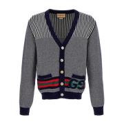 Stilig Strikket Cardigan Sweater