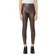 Brun Polyester Leggings & Bukser