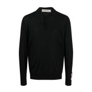 Aw23 Svart Herre Sweatshirt