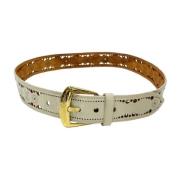 Pre-owned Leather belts