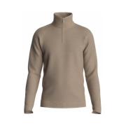 Elegant Merinoull Quarter Zip Sweater