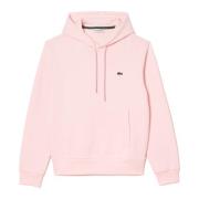 Bomull Hoodie Sweatshirt - Lys Rosa