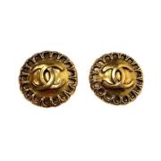 Pre-owned Yellow Gold earrings