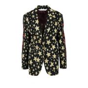 Sort/Gull Blazer fra Palm Angels Collection