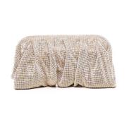 Gull Krystall Mesh Clutch Veske