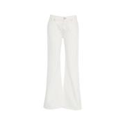 Hvite Flare Jeans 'Spencer' Elegant Stil