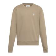 Sweatshirt med logo