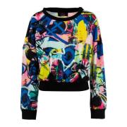 Disney Tema Kort Sweatshirt Kvinner