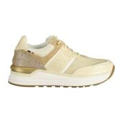 Beige Eco Semsket Dame Sneakers