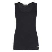 Ribbet Bomull Tank Top