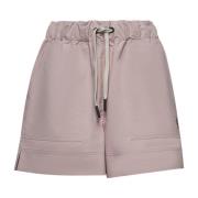 Rosa Tekniske Froissé Shorts