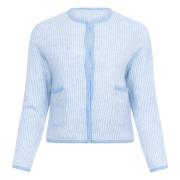 Eliza Nenaya Cardigan Stp - Azurine/V Ice