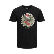 Rexmas Grafisk Tee for Menn