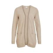 Beige Strikket Cardigan Høst/Vinter Kolleksjon