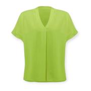 Polyester Bluse med Moderne Stil