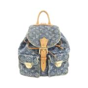 Pre-owned Denim backpacks