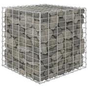 vidaXL Gabion høybed kubeformet ståltråd 60x60x60 cm