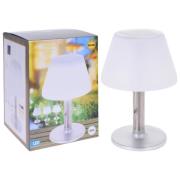 ProGarden Soldrevet LED-bordlampe hvit