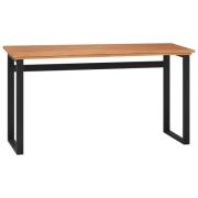 vidaXL Skrivebord 120x45x75 cm heltre teak