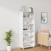 vidaXL Highboard hvit konstruert tre