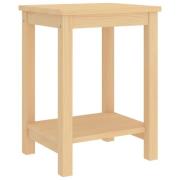 vidaXL Nattbord naturell 35x30x47 cm heltre furu