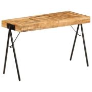 vidaXL Skrivebord heltre mango 118x50x75 cm