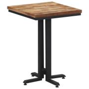 vidaXL Spisebord 55x55x76 cm gjenvunnet heltre teak