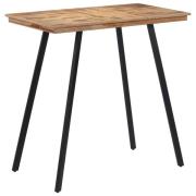 vidaXL Sammenleggbart barbord 110x55x105 cm heltre teak