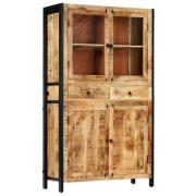 vidaXL Highboard 100x40x175 cm heltre mango