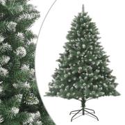 vidaXL Kunstig juletre med stativ 240 cm PVC