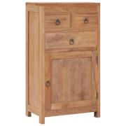 vidaXL Skjenk 50x30x90 cm heltre teak