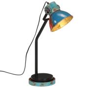 vidaXL Skrivebordslampe 25 W flerfarget 18x18x60 cm E27